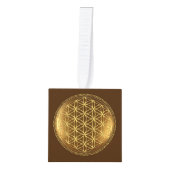 BLOEM VAN HET LEVEN - Heilige Geometrie Medaillon  Decoratie (Voorkant)