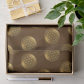 BLOEM VAN HET LEVEN - Heilige Geometrie Medaillon Tissuepapier (Geschenk)