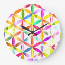 Bloem van het Leven Heilige Geometrie Ontwerp Wand