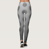 BLOEM VAN HET LEVEN - Heilige Geometrie Symbool om Leggings (Achterkant)
