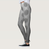 BLOEM VAN HET LEVEN - Heilige Geometrie Symbool om Leggings (Links)