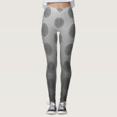 BLOEM VAN HET LEVEN - Heilige Geometrie Symbool om Leggings (Voorkant)