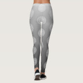 BLOEM VAN HET LEVEN - Heilige Geometrie Symbool om Leggings (Achterkant)