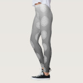 BLOEM VAN HET LEVEN - Heilige Geometrie Symbool om Leggings (Links)