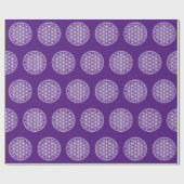 BLOEM VAN HET LEVEN - Heilige Geometrie Symboolomt Cadeaupapier (Vlak)