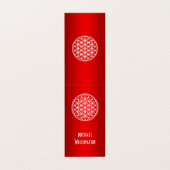 BLOEM VAN HET LEVEN - Heilige Geometrie Symboolomt Visitekaartje (Buitenkant ongevouwen)