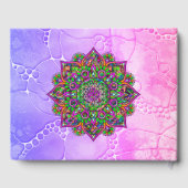 Bloem van het Leven - Indiase Mandala 1 Gastenboek (Achterkant)