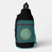 Bloem van het Leven - inheemse Mandala 1 Sling Bag (Voorkant)