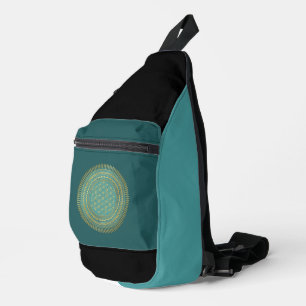 Bloem van het Leven - inheemse Mandala 1 Sling Bag