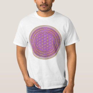 Bloem van het leven - inheemse Mandala 4 T-shirt