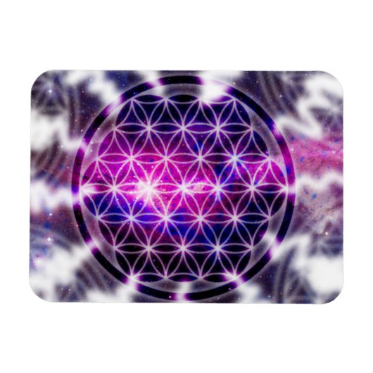 Bloem van het Leven Magneet (Horizontaal)