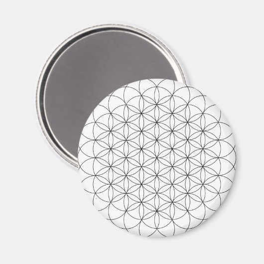Bloem van het Leven Magneet (Voorkant / Achterkant)