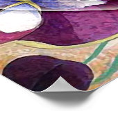 Bloem van het leven Mandala 8 Poster (Hoek)