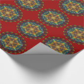 Bloem van het leven - Mandala III Cadeaupapier (Hoek)