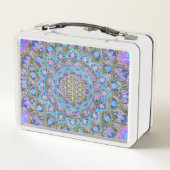 Bloem van het Leven - Mandala in Indiase Stijl 2 (Achterkant)
