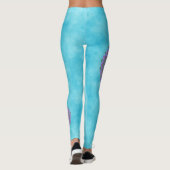 Bloem van het Leven - Mandala India Stijl 2 Leggings (Achterkant)