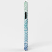 Bloem van het leven Mandala pastel blauw Case-Mate iPhone Case (Achterkant/rechts)