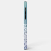 Bloem van het leven Mandala pastel blauw Case-Mate iPhone Case (Achterkant/links)