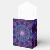 Bloem van het leven - Mandala Square II Bedankdoosjes (Geopend)