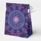 Bloem van het leven - Mandala Square II Bedankdoosjes (Achterkant)