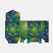 Bloem van het leven - Mandala V universum Bedankdoosjes (Uitgevouwen)