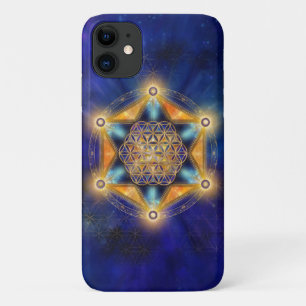 Bloem van het leven Merkaba Star - Heilige Geometr Case-Mate iPhone Case