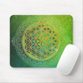 Bloem van het Leven - Ornament II Muismat (Met muis)