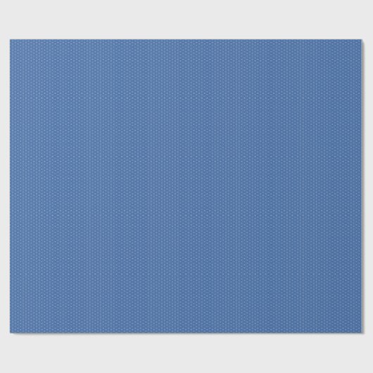 Bloem van het Leven Patroon Blauw Cadeaupapier (Vlak)