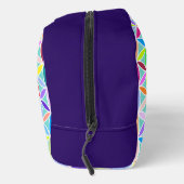 Bloem van het Leven Patroon - Veelkleurige Toilettasje (Rechts)