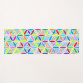 Bloem van het Leven Patroon - Veelkleurige Yogamat (Voorkant (horizontaal))