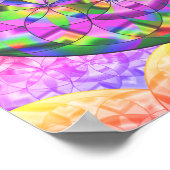 Bloem van het leven~ poster (Hoek)