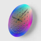 Bloem van het leven ronde klok (Hoek)