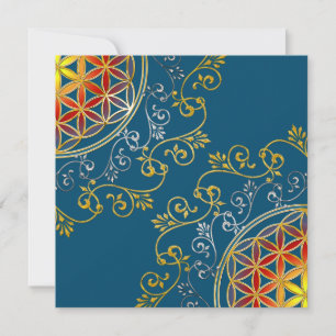 Bloem van het leven -  sierplanten Mandala 1