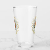 Bloem van het leven - sierplanten Mandala 1 Glas (Rechts)