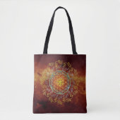 Bloem van het leven -  sierplanten Mandala 1 Tote Bag (Voorkant)