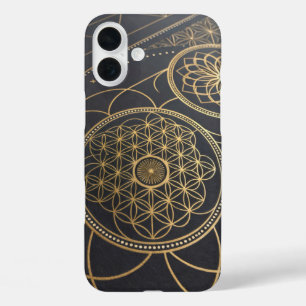 Bloem van het leven Spiral Mystery iPhone 16 Plus Hoesje
