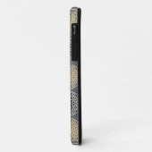 Bloem van het leven - stempelpatroon - blauwe zand Case-Mate iPhone case (Achterkant/links)