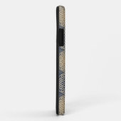 Bloem van het leven - stempelpatroon - blauwe zand Case-Mate iPhone case (Achterkant/rechts)