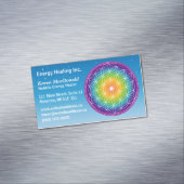 Bloem van het Leven Sterrenhemel Magnetisch Visitekaartje (Voorbeeld)