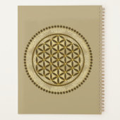 BLOEM VAN HET LEVEN - Symbolische Kunst Heilige Ge Planner (Achterkant)