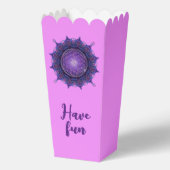 BLOEM VAN HET LEVEN - Symbool van de Heilige Geome Bedankdoosjes (Voorkant)