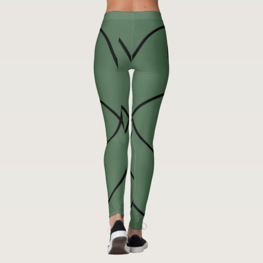 Bloem van het Leven tinten Leggings (Achterkant)
