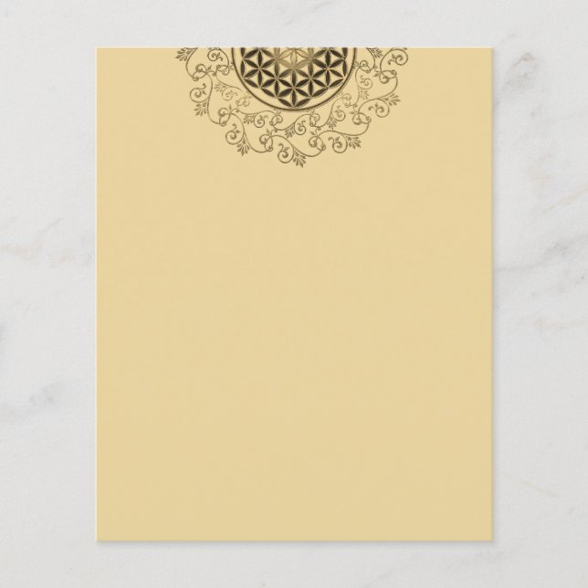 Bloem Van Het Leven - Vintage Sieraden Mandala 2 (Voorkant)