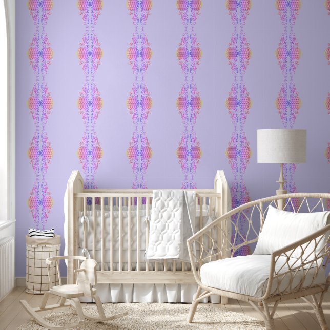 BLOEM VAN HET LEVEN - Vintage stijl 5b Behang (Kinderen)