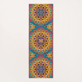 Bloem van het Leven Yoga Mat w/out Monogram (Achterkant)