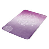 Bloem van het paarse ademaat badmat (Gekanteld)