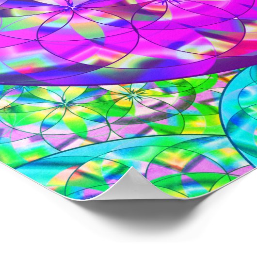 Bloem van het Poster "Life~" (Hoek)