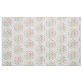 Bloem van het Rainbooggradiëntpatroon van het Leve Stof (Fat Quarter)