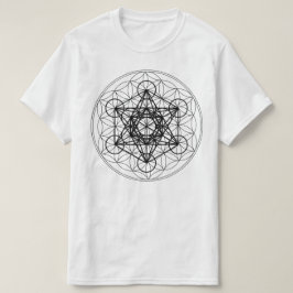 Bloem van het shirt van de kubus van Life Metatron