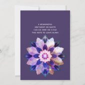Bloem van Innerlijk Licht | Mandala Kaart (Achterkant)